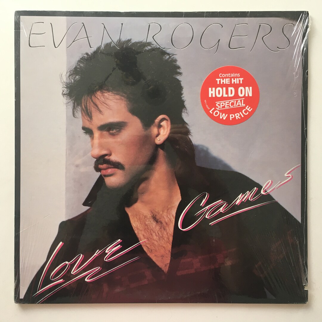 Evan Rogers - Love Games SEALED LP Vinyl Record Album, RCA