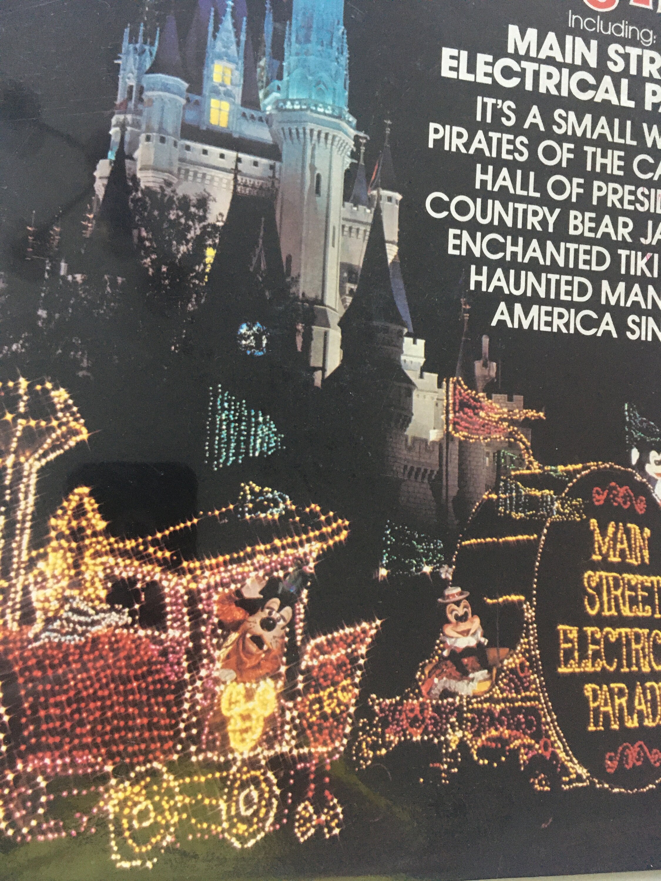 The Official Album of Disneyland/walt Disney World LP Vinyl
