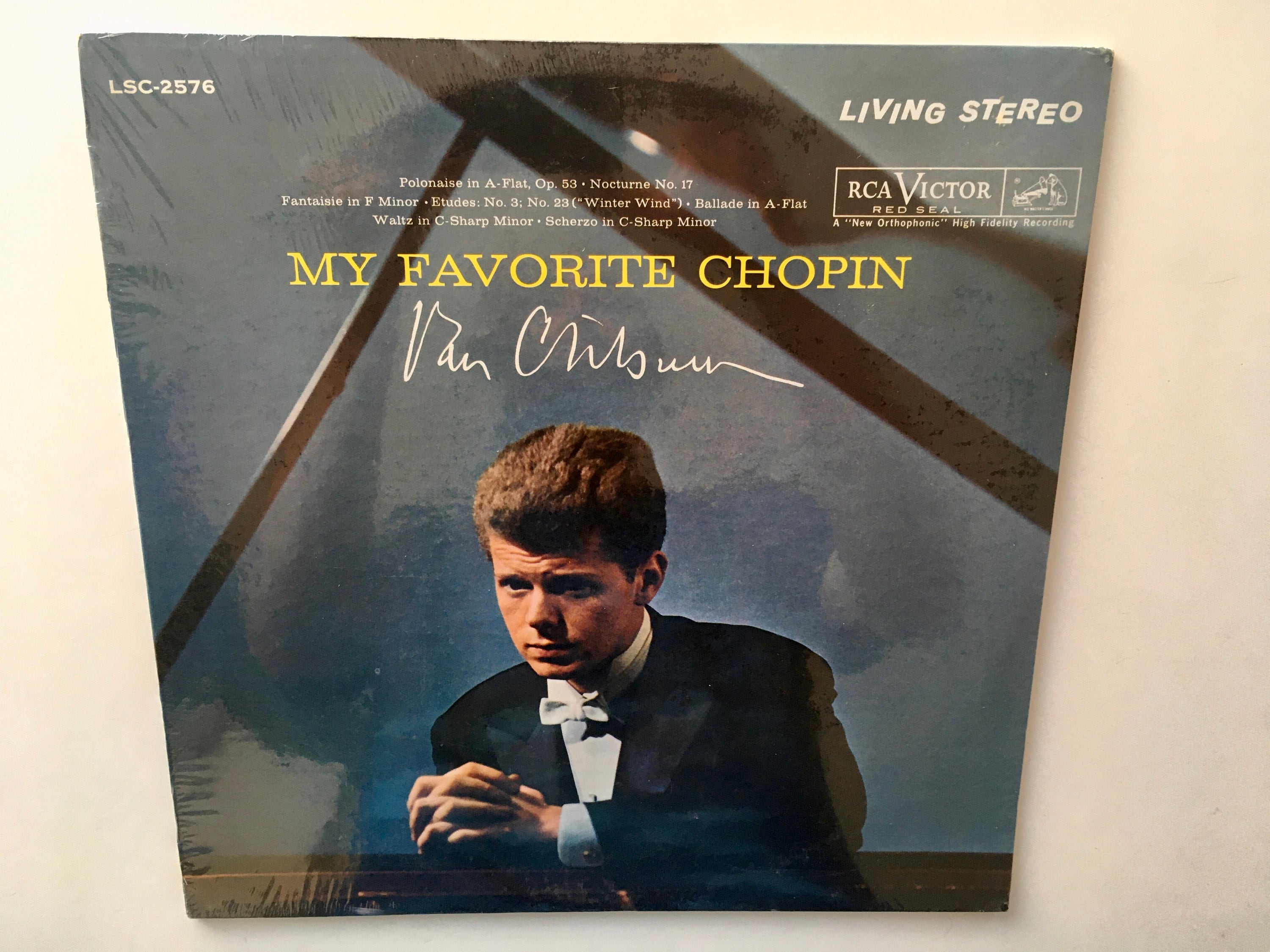 Van Cliburn - My Favorite Chopin Sealed LP Vinyl Record Album, RCA