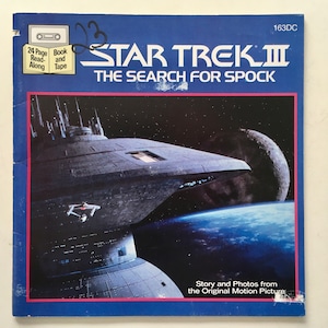 Star Trek III: The Search For Spock 24 Page Book, Buena Vista - 463, 1984, Original Pressing