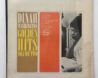 Dinah Washington - Golden Hits (Volume Two) LP Vinyl Record Album, Mercury - SR 60789, 1963, Original Pressing