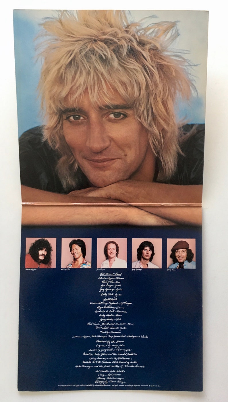 Rod Stewart Blondes Have More Fun LP Vinyl Record Album, Warner Bros. Records-BSK-3261, 1978, Original Pressing image 2