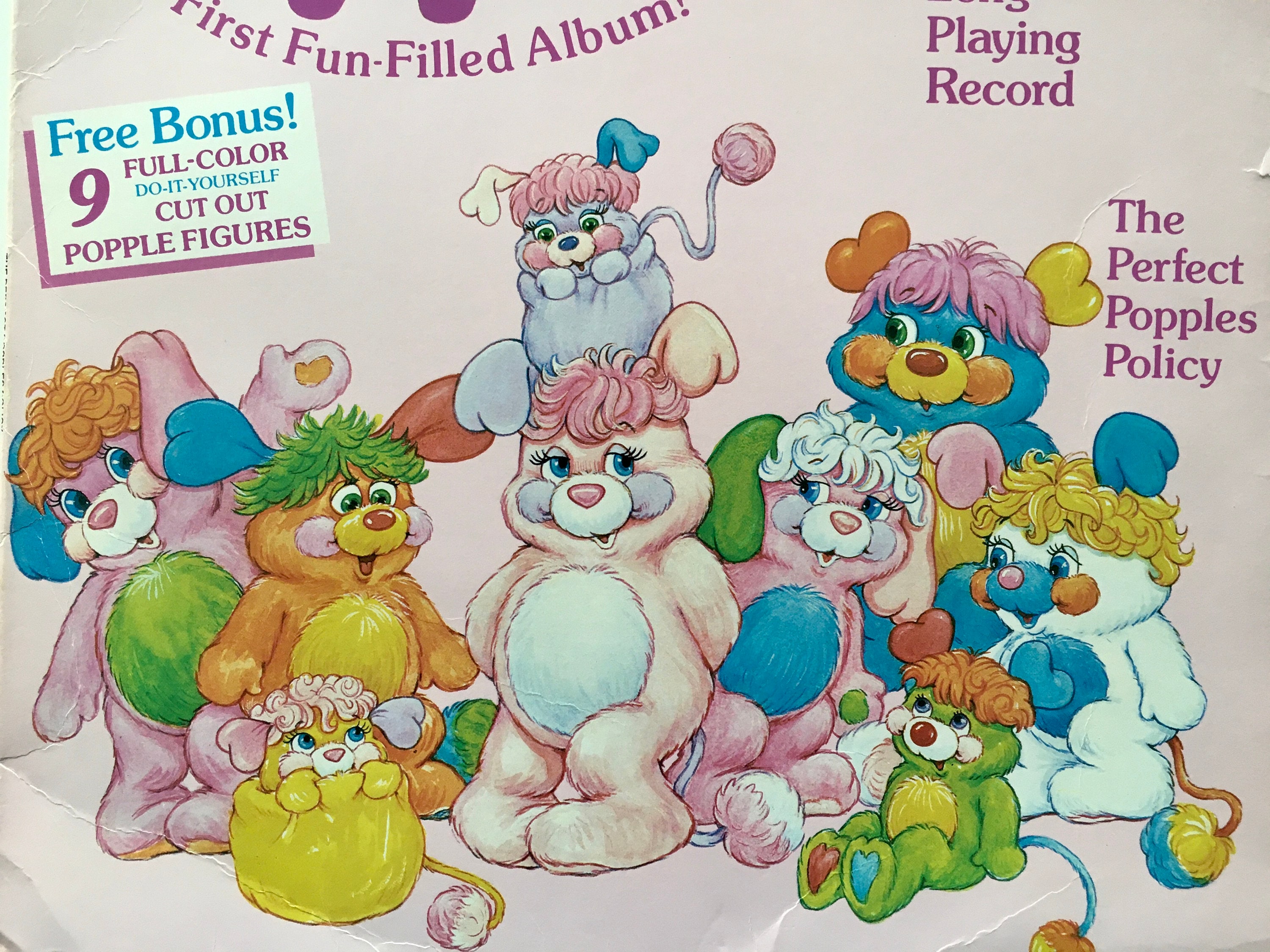 5 Pochettes Panini Popples Vintage 1987 - Neuves Et Scellées - Collection Cartes