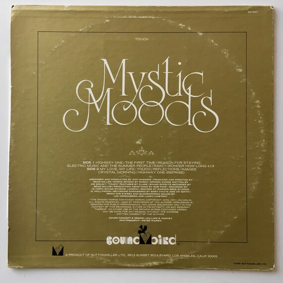 The Mystic Moods Orchestra - Touch LP Vinyl Record Album