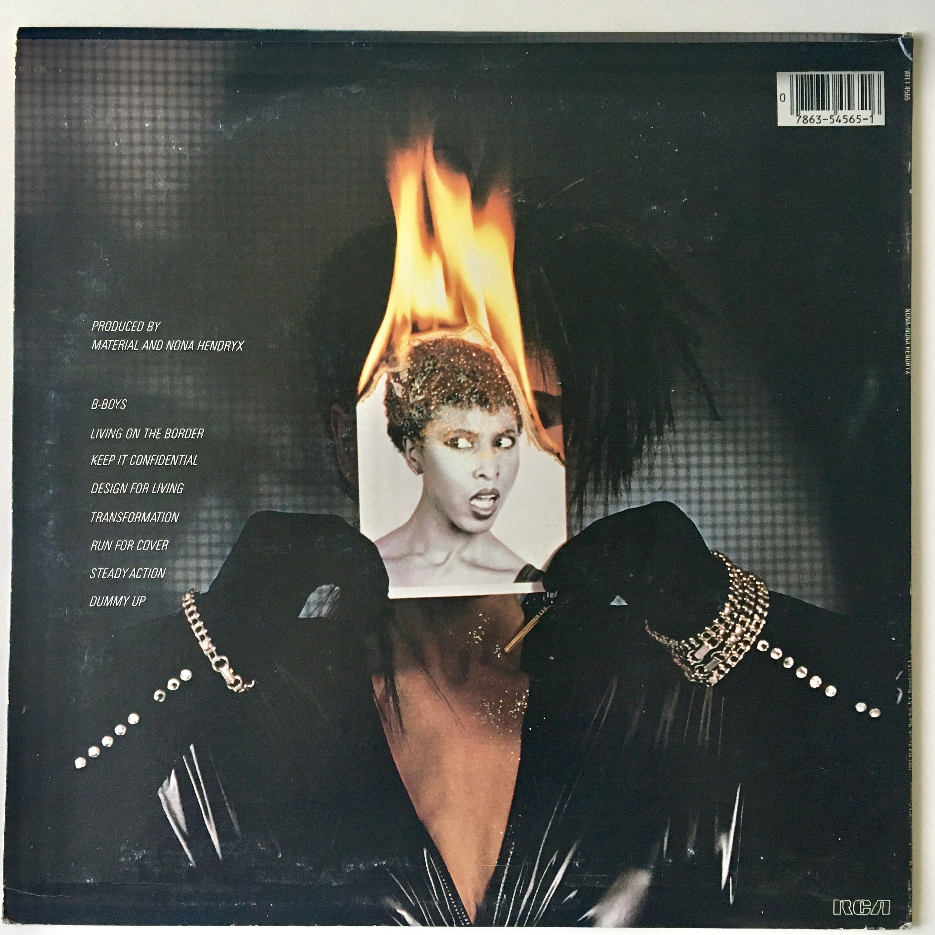 Nona Hendryx - Nona LP Vinyl Record Album, RCA - AFL1-4565, Soul