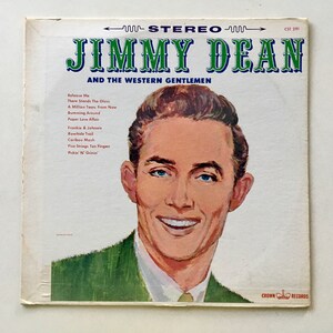 Jimmy Dean and The Western Gentlemen LP Płyta winylowa Album, Crown Records - CST 291, 1963, Oryginalne tłoczenie