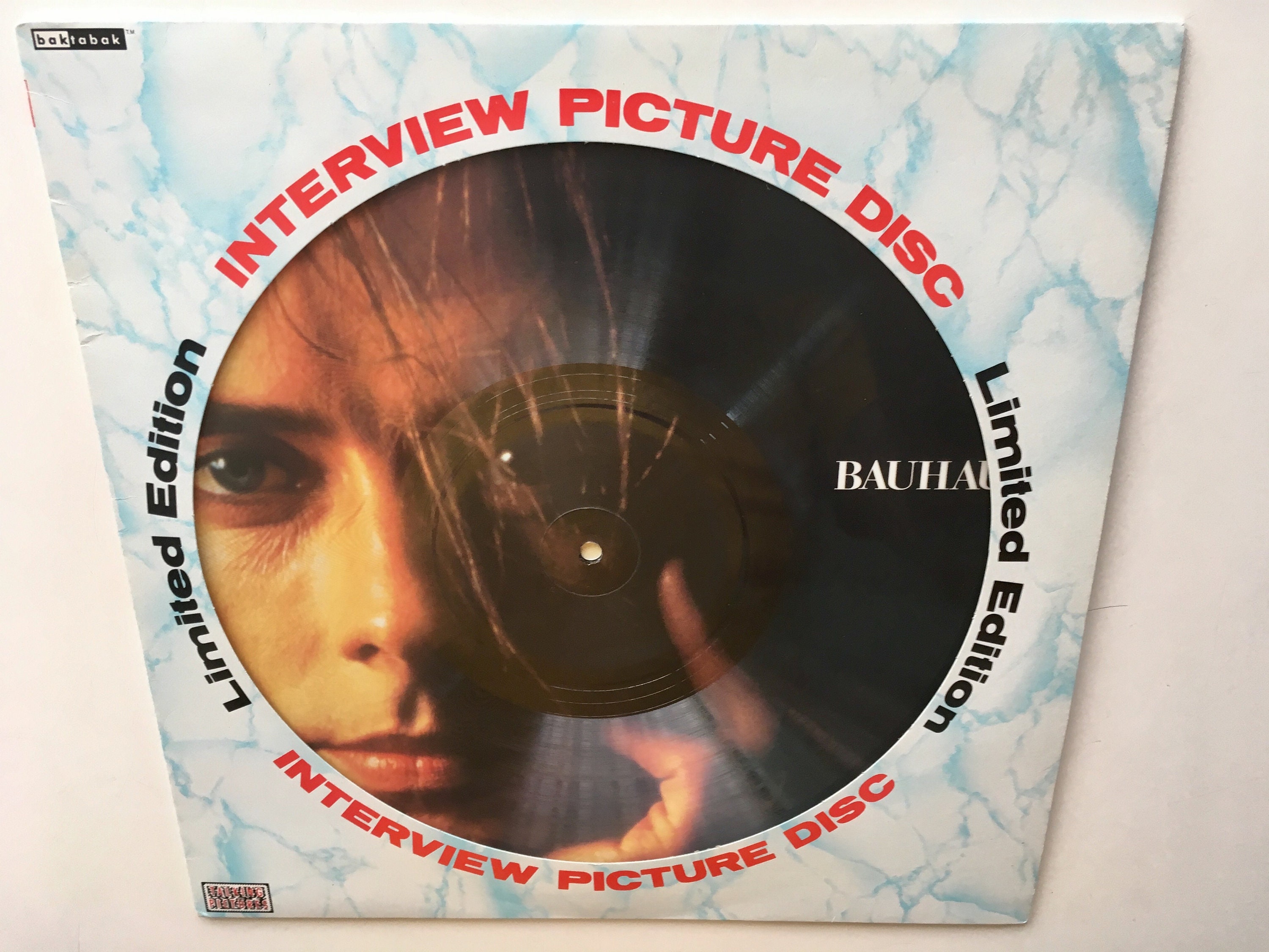 Bauhaus Limited Edition Interview Picture Disc LP Vinyl | Etsy