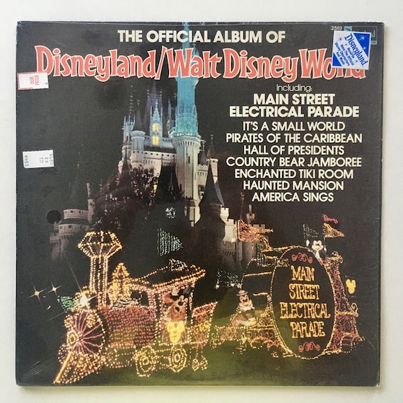 The Official Album of Disneyland/walt Disney World LP Vinyl