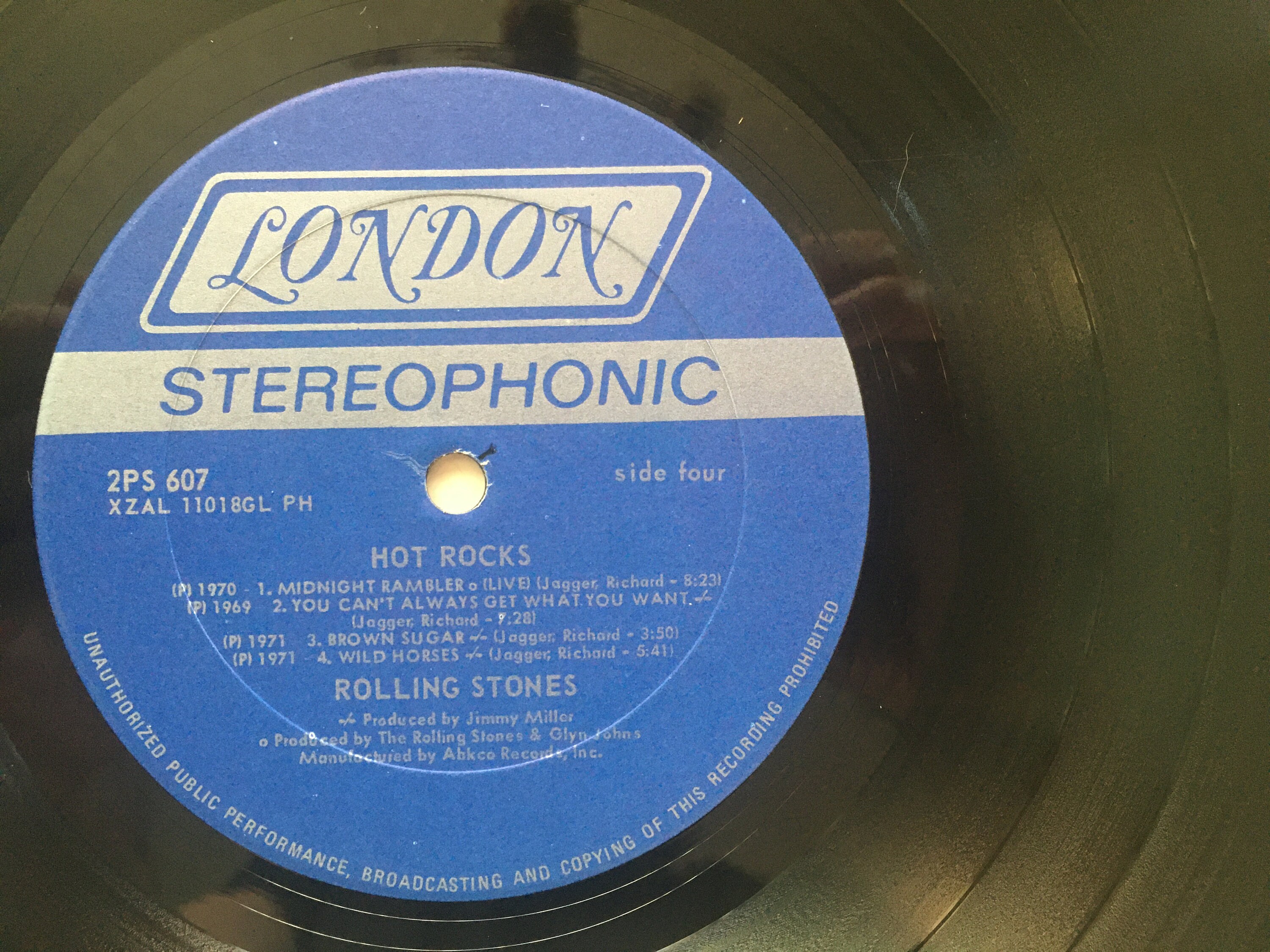 The Rolling Stones - Hot Rocks 1964-1971 Double LP Vinyl Record