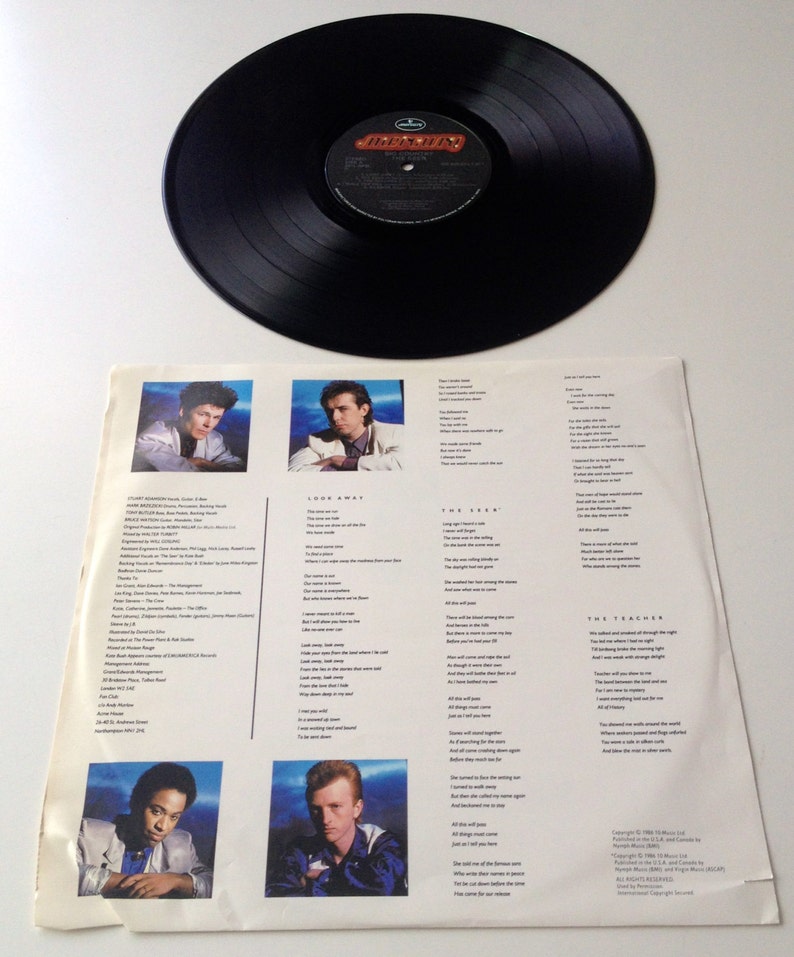 Big Country The Seer LP Vinyl Record Album Mercury Etsy