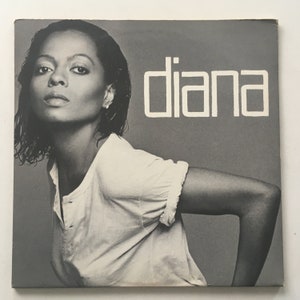 Diana Ross - Diana LP Vinyl Record Album, Motown - M8-936M1, 1980, Original Pressing
