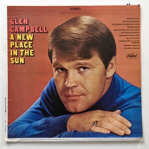 Glen Campbell - A New Place In The Sun LP Vinyl Record Album, Capitol Records-ST 2907, 1968, Original Pressing
