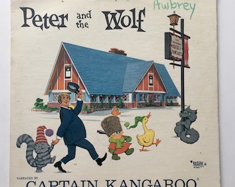 Peter and The Wolf (The International House of Pancakes Presents) LP Vinyl Record Album, Mark56 Records - 549, 1968