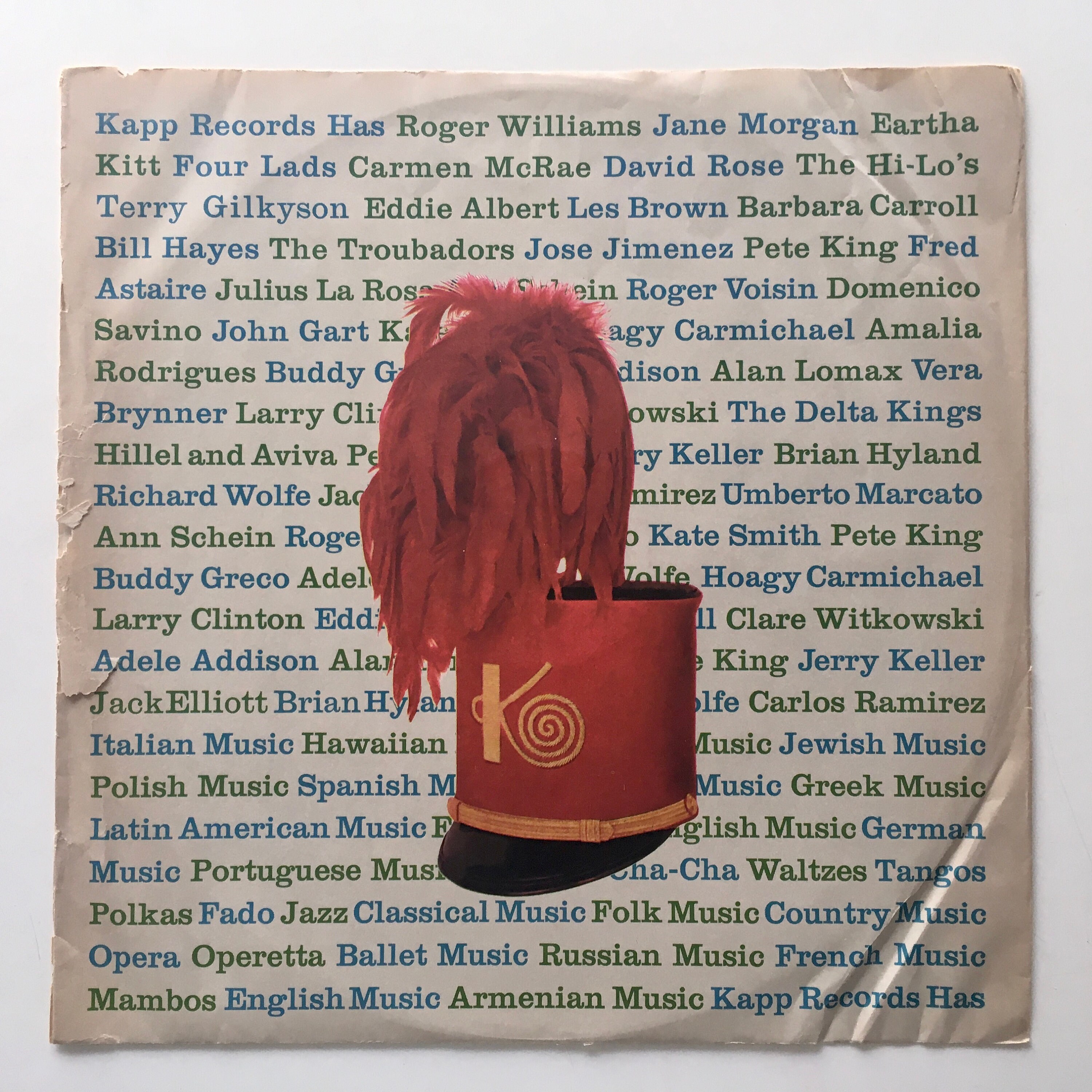 Jane Morgan - the Second Time Around LP Vinyl Record Album, Kapp