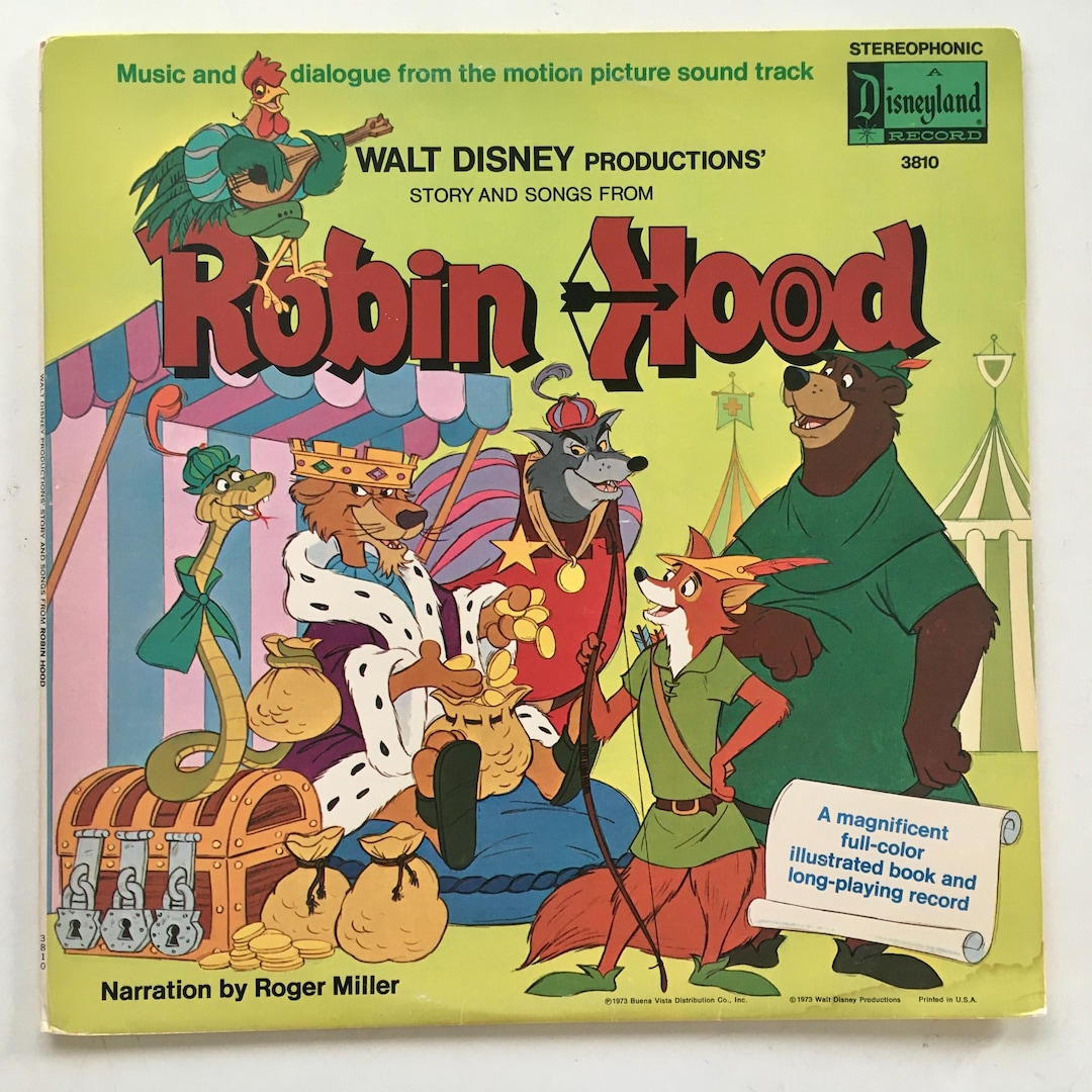 robin-hood-story-and-songs-from-lp-vinyl-record-album-disneyland