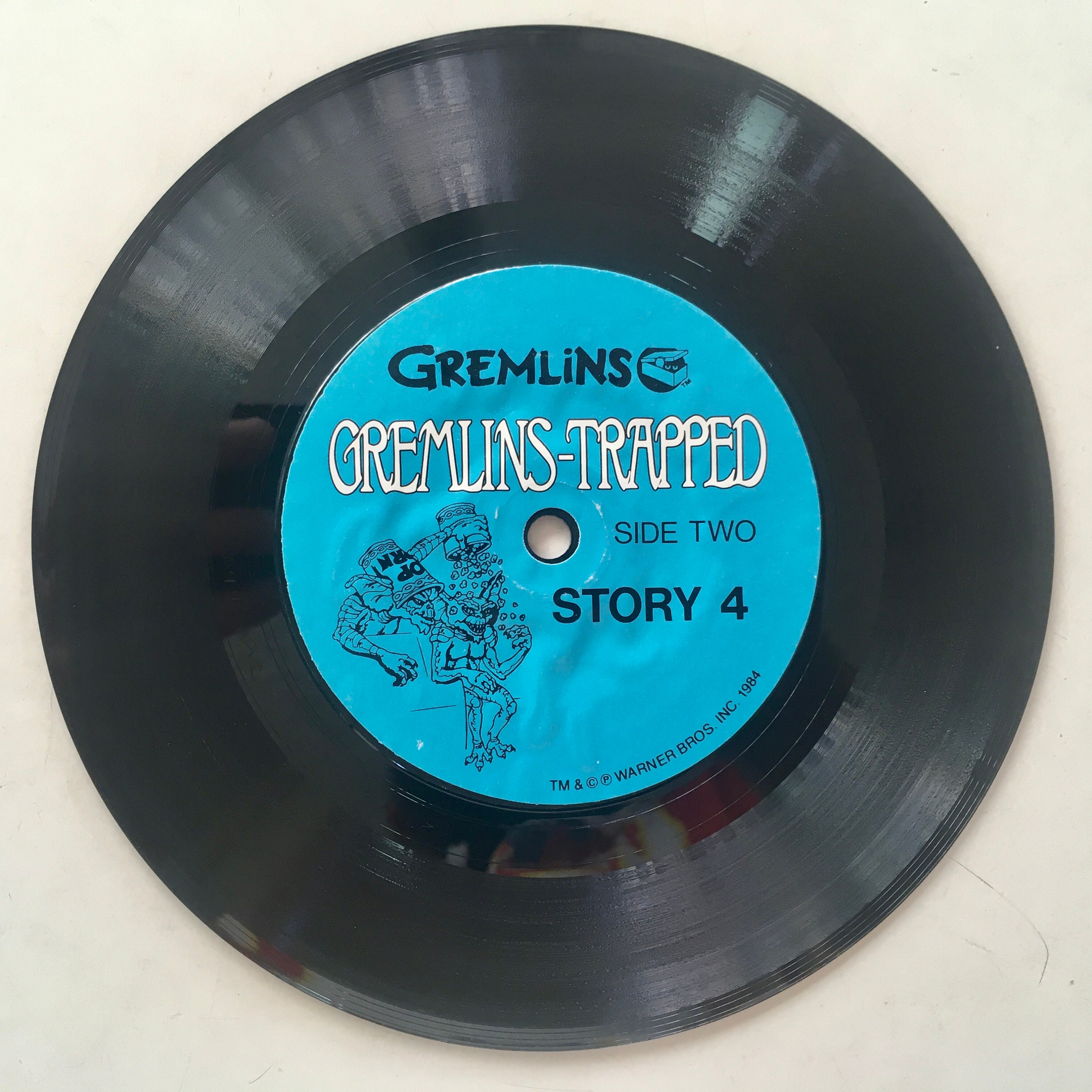 未開封 GREMLINS-TRAPPED グレムリン レコード 7インチ EP Gremlins - Story 4 - Gremlins-trapped 7' Vinyl Record / Book