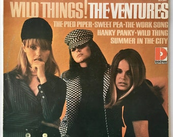 The Ventures - Wild Things! LP Vinyl Record Album, Dolton Records - BST-8047, Surf Rock, 1966, Original Pressing