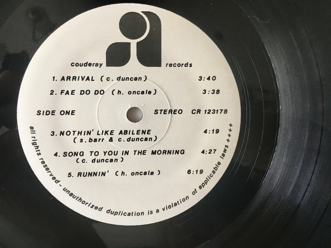 Broken Bow Arrival LP Vinyl Record Album Couderay Records Etsy