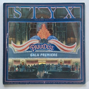 STYX PARADISE LPレコード GALA PREMIERE レトロ STYX PARADISE LPレコード GALA PREMIERE レトロ - メルカリ