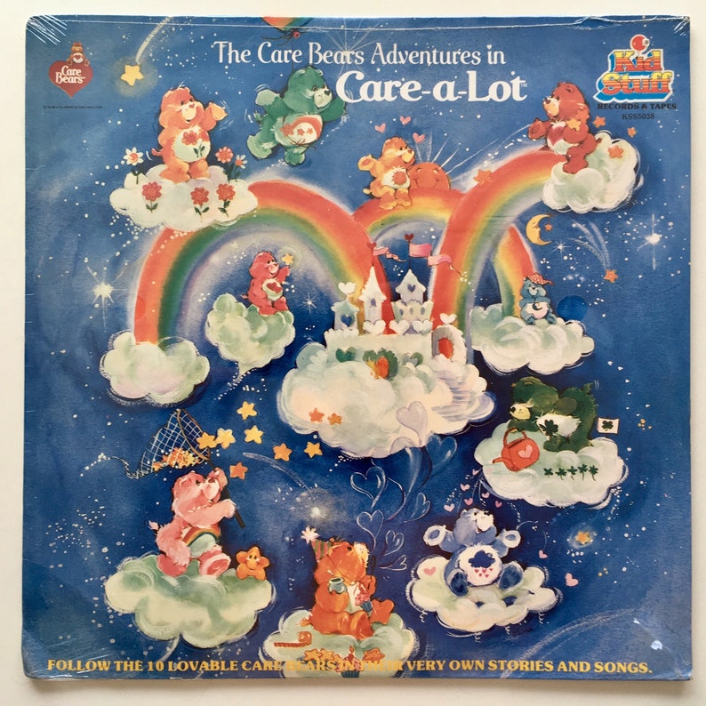 The Care Bears Adventures In Care-A-Lot SEALED LP Vinyl | Etsy