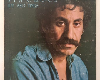 Jim Croce - Life And Times LP Vinyl Record Album, ABC Records - ABCX-769, 1973, Original Pressing