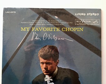 Van Cliburn - My Favorite Chopin Sealed LP Vinyl Record Album, RCA
