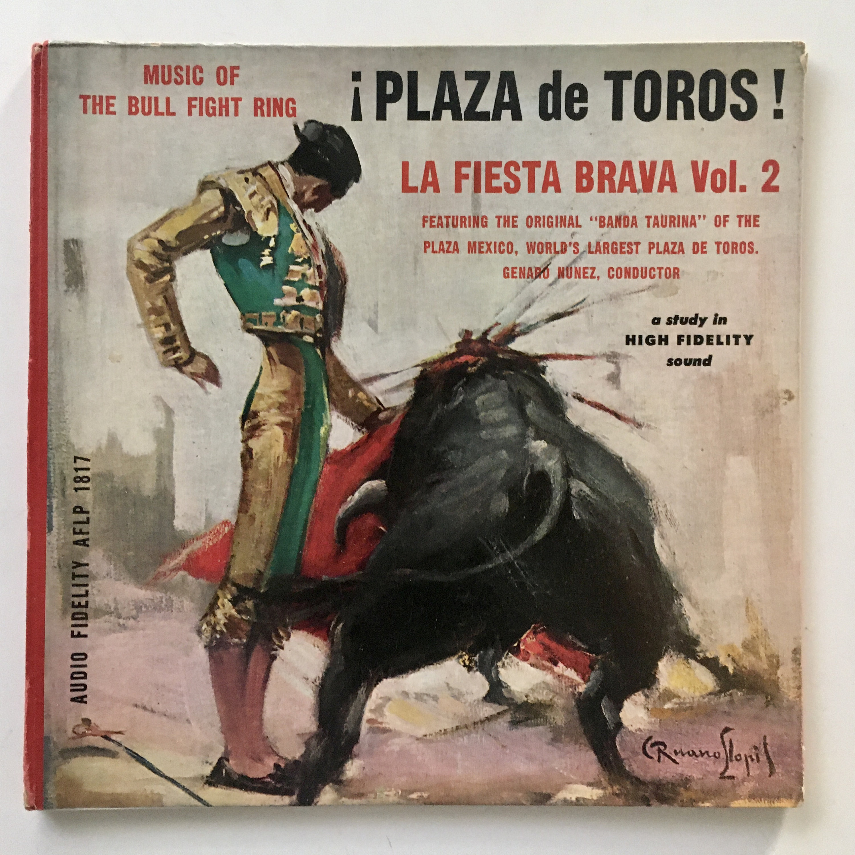 Banda Taurina Plaza De Toros La Fiesta Brava Vol. 2 LP Vinyl