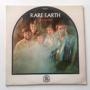Rare Earth - Get Ready LP Vinyl Record Album, Rare Earth - RS 507, 1970, Original Pressing