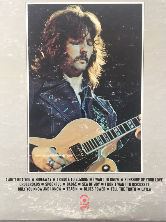 Eric Clapton - History of Eric Clapton Double LP Vinyl Record