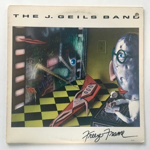 The J. Geils Band Freeze Frame LP Vinyl Record Album, EMI America - SOO-517062, 1981, Original Pressing