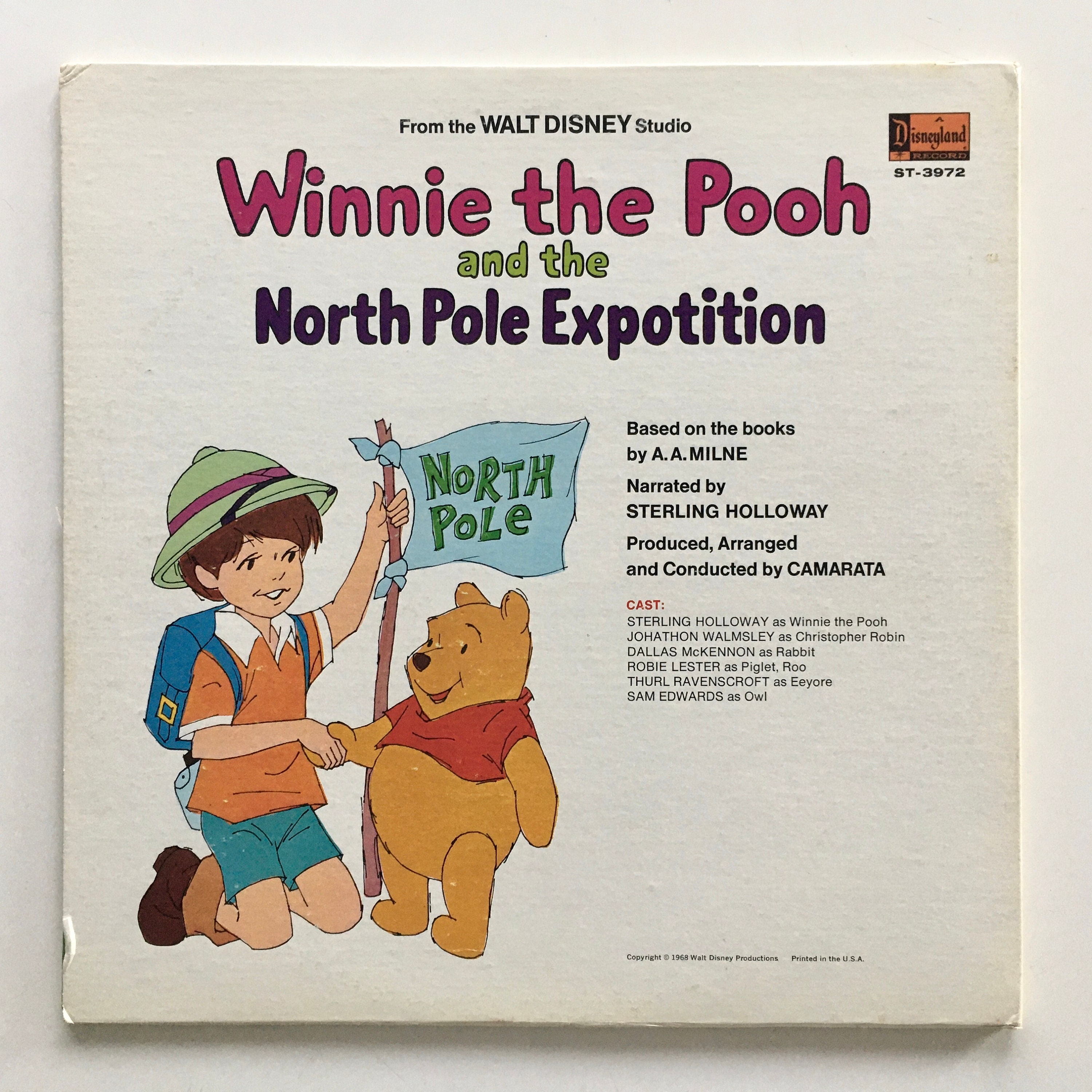 激レア ディズニー レコード ASPARAGUS Winnie the Pooh - メルカリ