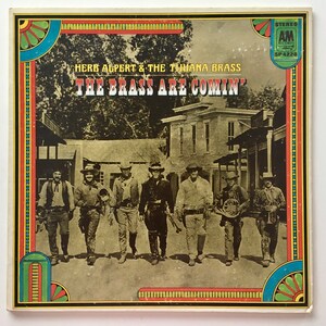 Herb Alpert es Tijuana Brass - The Brass Are Comin&#39; LP Vinyl Schallplatte Album, A&M Records - SP 4228, 1969, Original Pressung