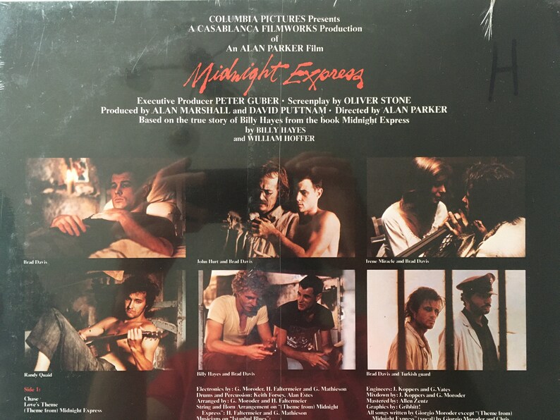 Midnight Express Soundtrack SEALED LP Vinyl Record Album Etsy