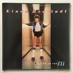 Linda Ronstadt - Living In The USA LP Vinyl Record Album, Asylum Records - 6E-155, 1978, Original Pressing
