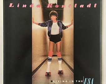 Linda Ronstadt - Living In The USA LP Vinyl Record Album, Asylum Records - 6E-155, 1978, Pressage Original