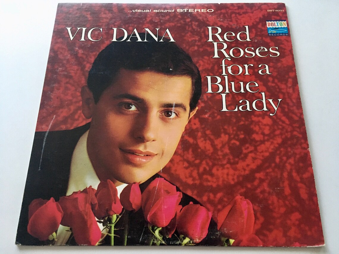 Vic Dana Red Roses for A Blue Lady LP Vinyl Record Album - Etsy