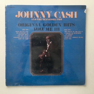 Johnny Cash - Original Golden Hits Volume III SEALED LP Vinyl Record Album, Sun Record Company - sun 127, 1969, Original Pressing