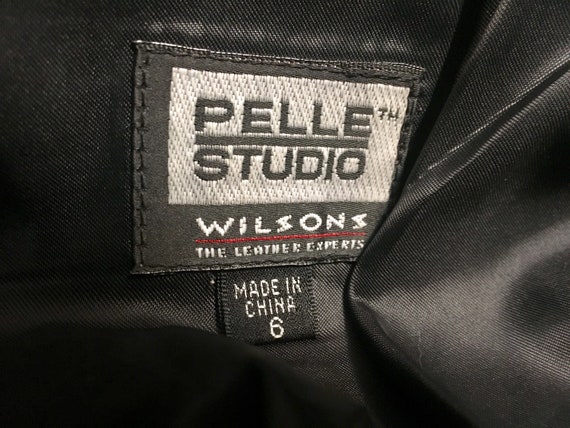 Black Lamb Leather Pants Pelle Studio 