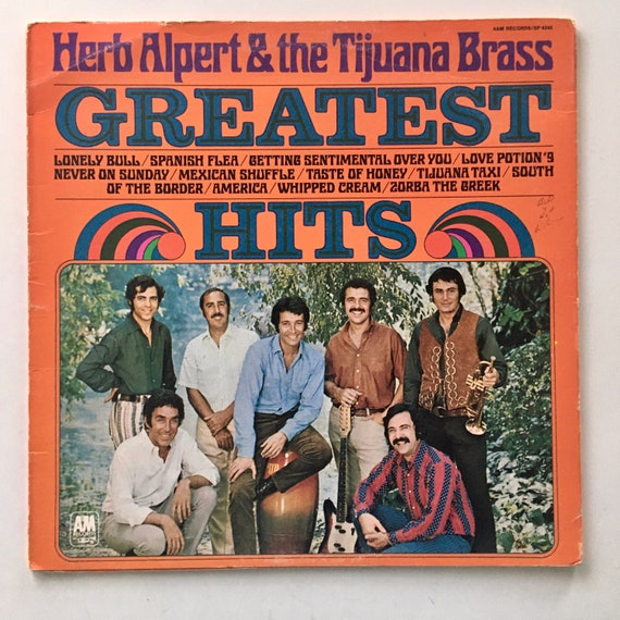Herb Alpert's Tijuana Brass Greatest Hits LP Vinyl Etsy