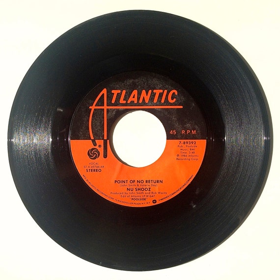 Nu Shooz - Point of No Return 7' Single 45 RPM Vinyl Record