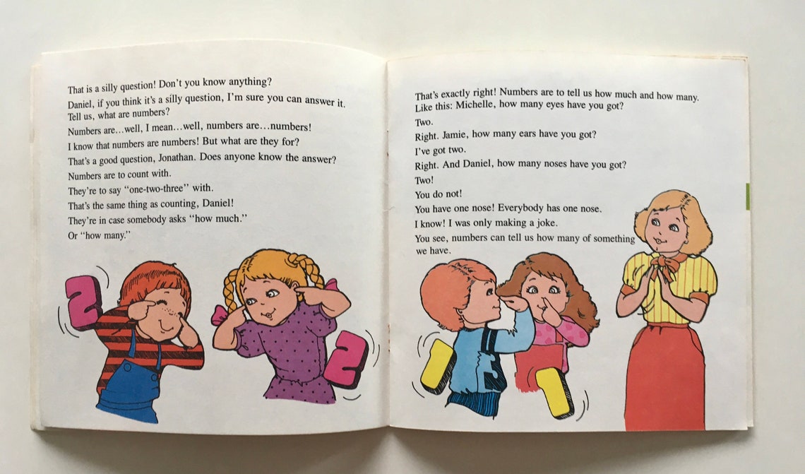 Playskool: Numbers & Counting 7' Vinyl Record / 24 Page | Etsy