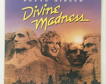 Bette Midler - Divine Madness LP, Atlantic - SD 16022, 1980, Original Pressing