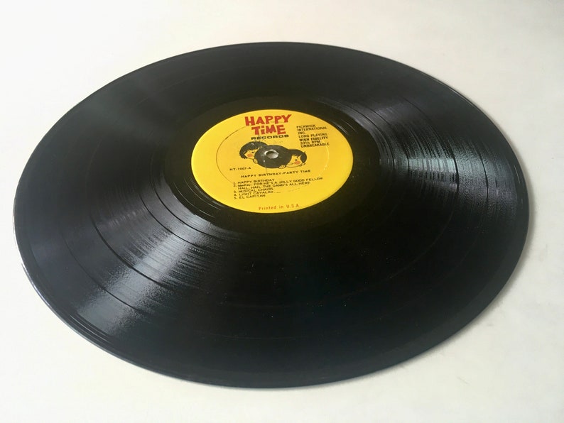 Happy Birthday Party Time LP Vinyl Record Album Happy Time - Etsy