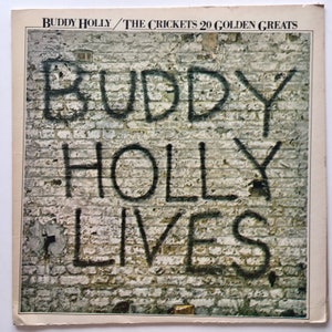 Buddy Holly - The Crickets - 20 Golden Greats LP Vinyl Record Album, MCA Records - MCA-3040, Rock &#39;n Roll, 1978 Original Pressing