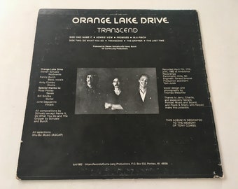 Orange Lake Drive - Transcend LP Vinyl Record Album, Urban Records