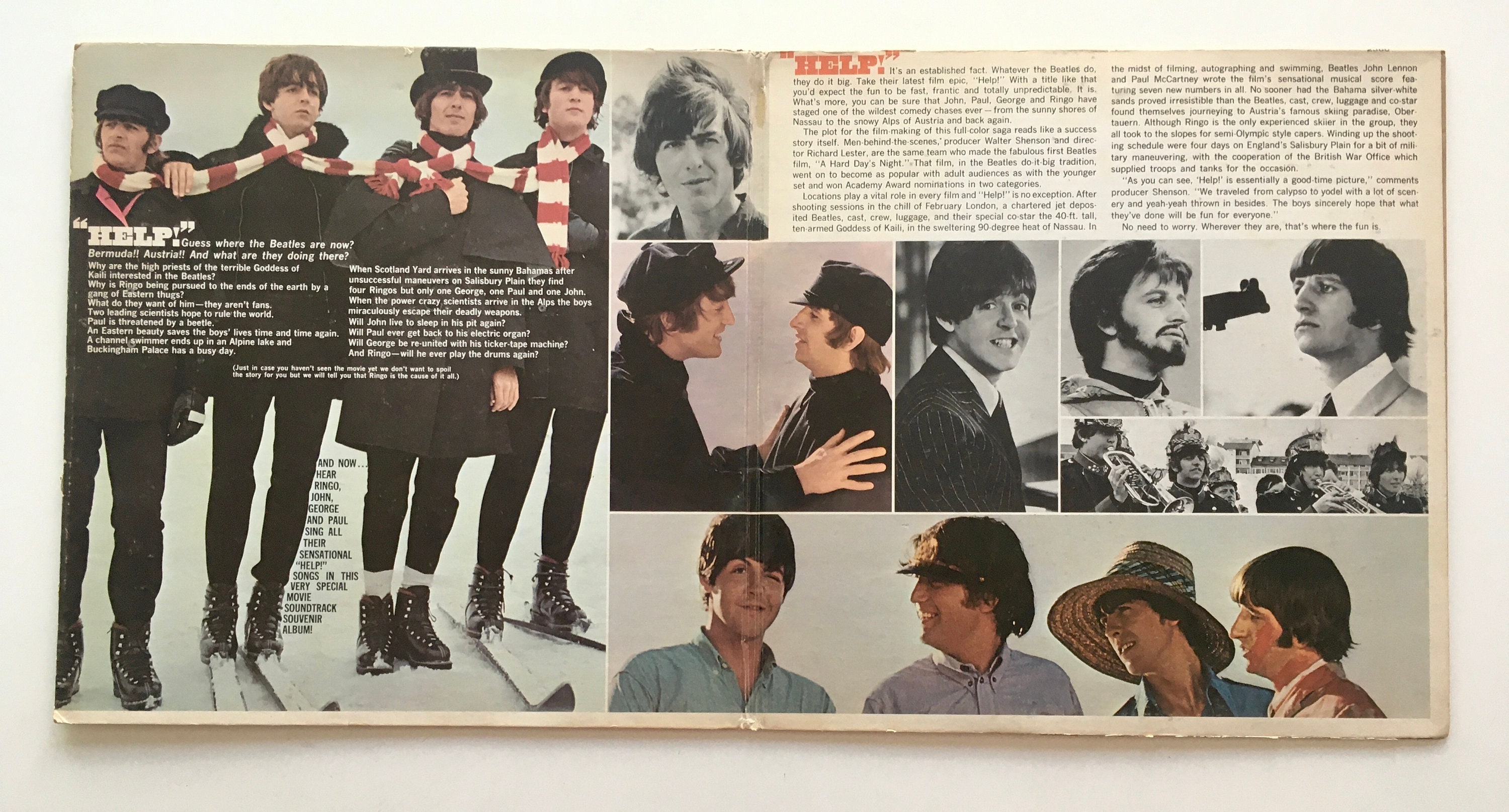 初回限定盤!3枚組!秦基博『best music clips 2006-2011 The Beatles - Help! (original Motion Picture Soundtrack) LP Vinyl