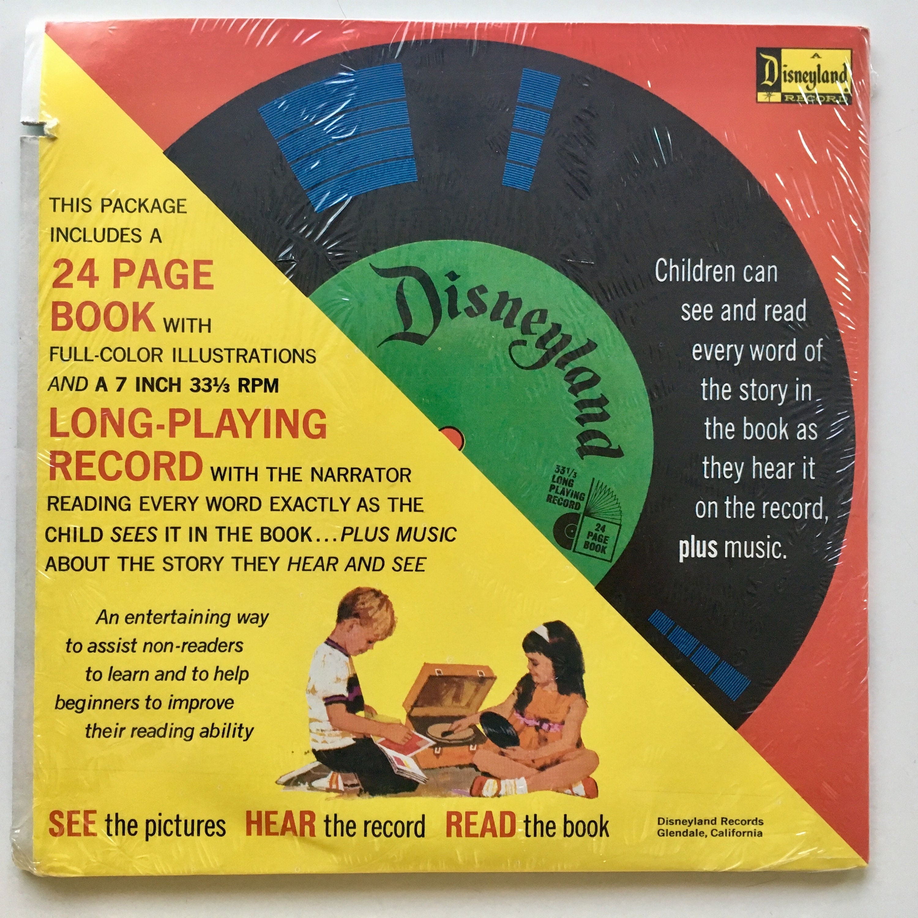 The Voyages of Sinbad the Sailor SEALED 7' Vinyl Record / 24 Page