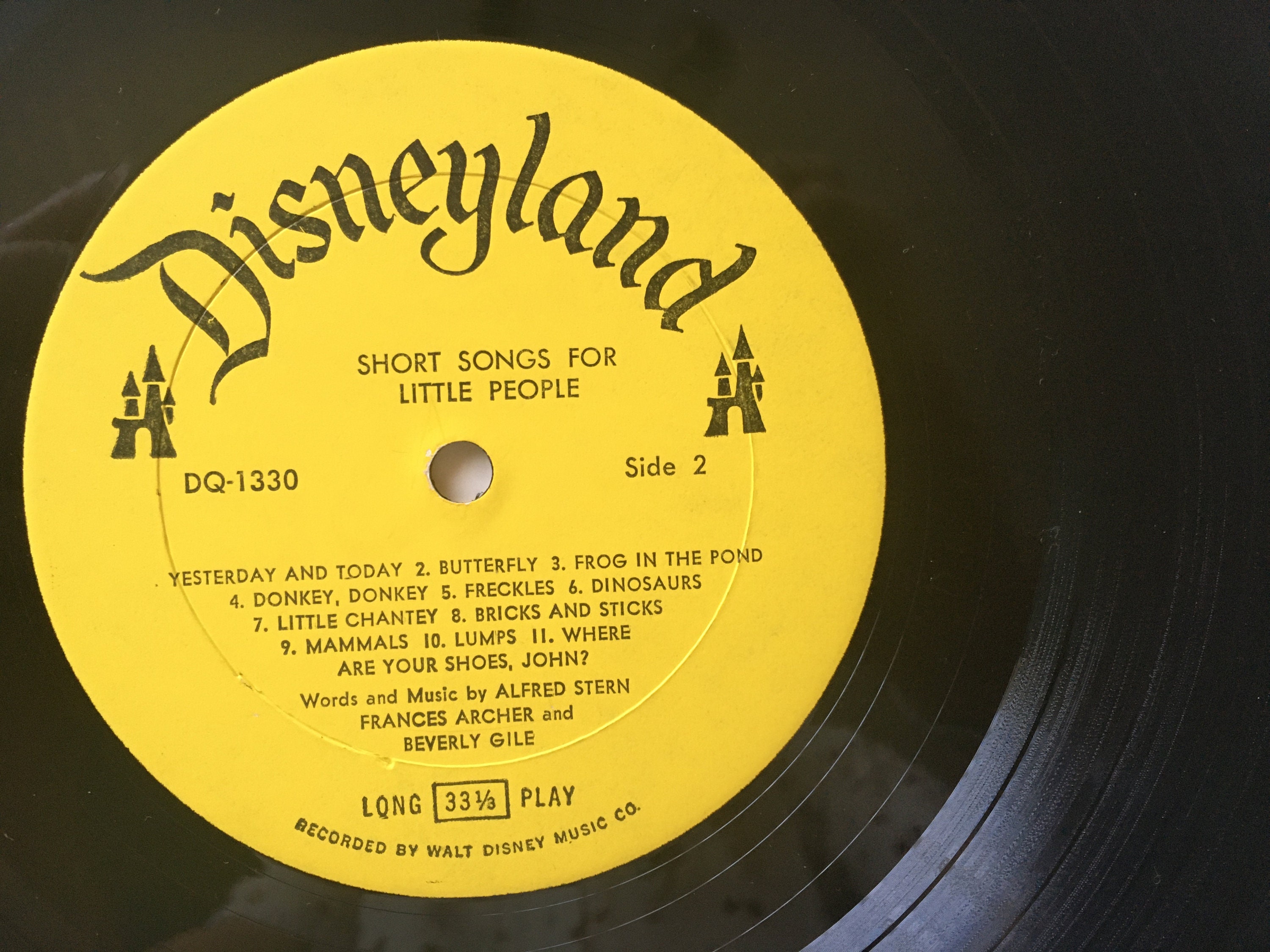21 Short Songs for Little People LP Vinyl Record Album - Etsy