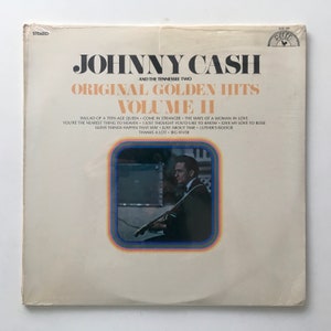 Johnny Cash - Original Golden Hits Volume II SEALED LP Vinyl Record Album, Sun Record Company - sun 101, 1969, Original Pressing