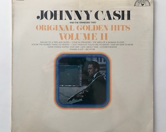 ジョニー キャッシュ - オリジナル ゴールデン ヒッツ ボリューム II 未開封 LP ビニール レコード アルバム、サン レコード カンパニー - sun 101、1969 年、オリジナル プレス